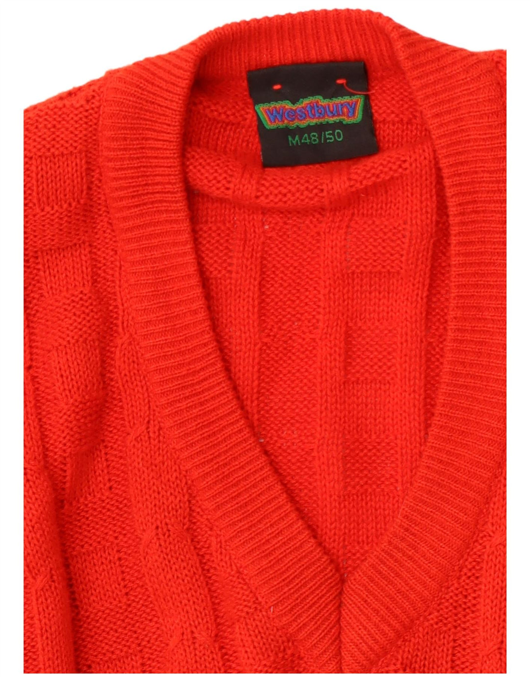 WESTBURY Camiseta sin mangas para hombre IT 48/50 Medium Red