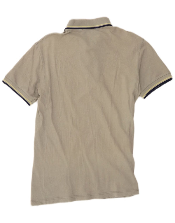 Fred Perry Polo Para Hombre De Algodón A Rayas Gris Pequeño