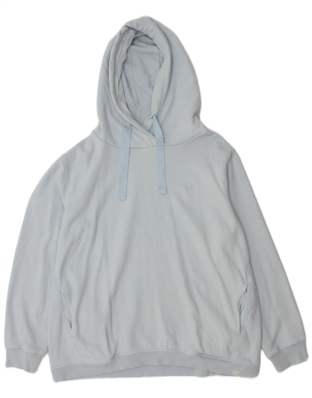 Sudadera con capucha para hombre Fat Face Jersey grande de algodón azul