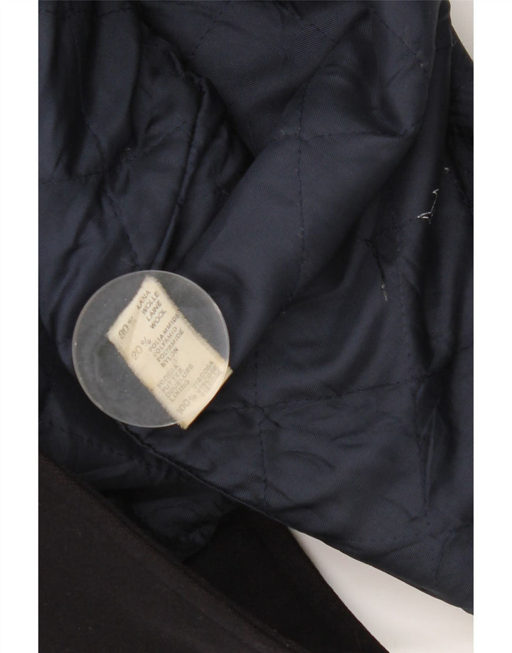Paul & Shark Abrigo para hombre UK 42 XL Lana azul marino
