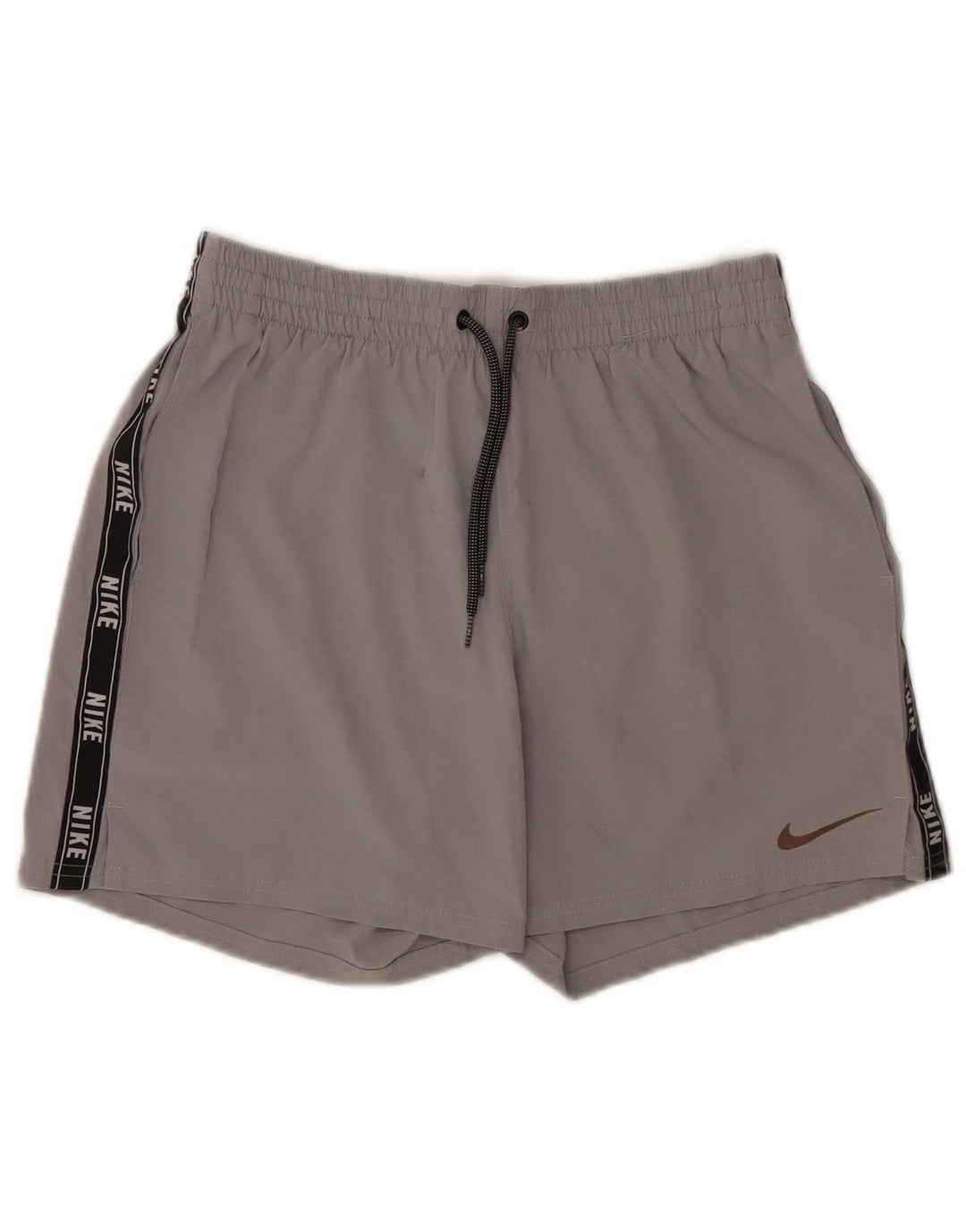 Pantalones cortos deportivos con estampado gráfico de poliéster color gris medio para hombre Nike