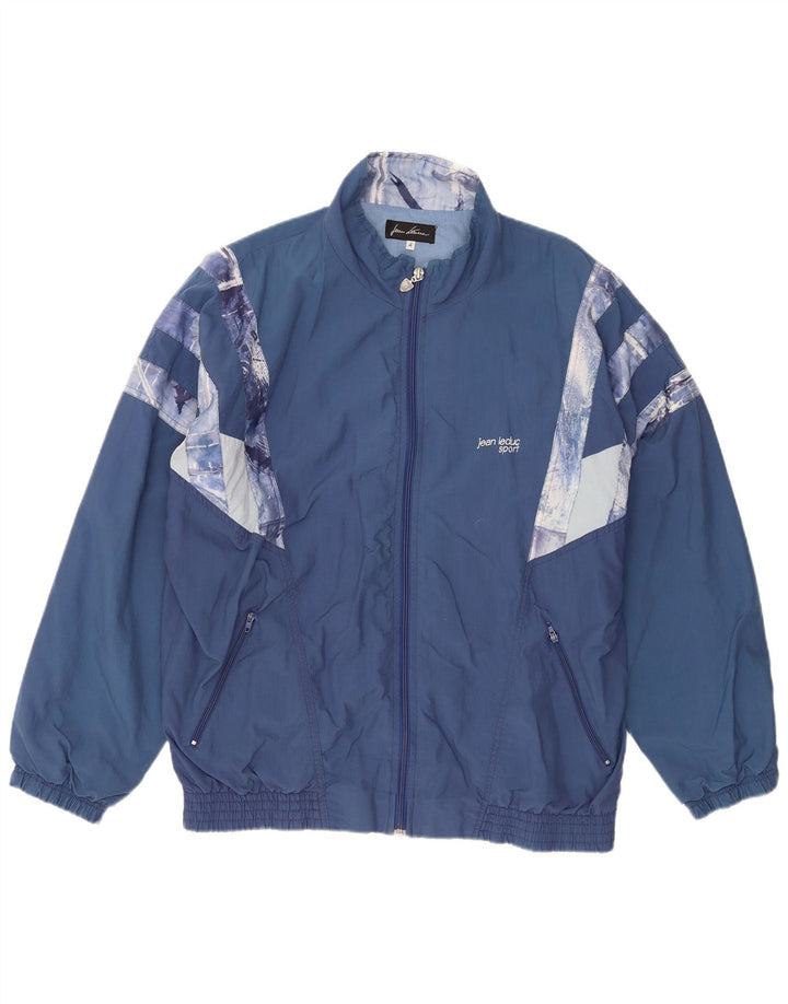 JEAN LEDUC Chaqueta de chándal para hombre 2XL Azul Colorblock Poliéster