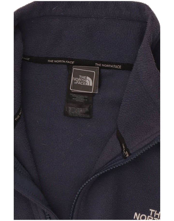 The North Face Chaqueta polar con forro para hombre Reino Unido 40 Grande Poliéster azul marino