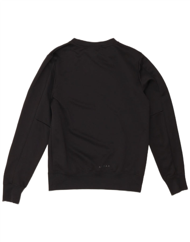 Nike Mens Graphic Sudadera Jumper Pequeño Poliéster Negro