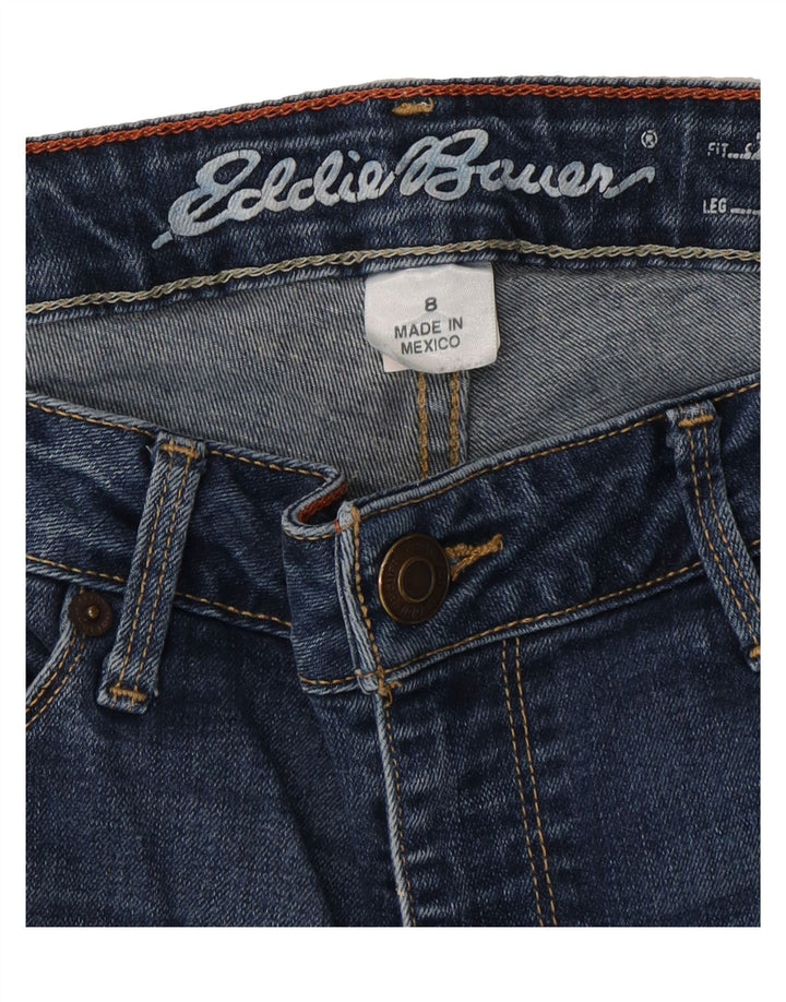 EDDIE BAUER Womens Slightly Curvy Bootcut Jeans US 8 Medium W32 L31 Blue Vintage Eddie Bauer and Second-Hand Eddie Bauer from Messina Hembry 