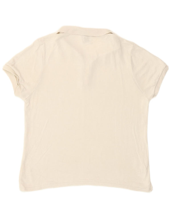 Zara Polo Mujer UK 40 Medio Beige