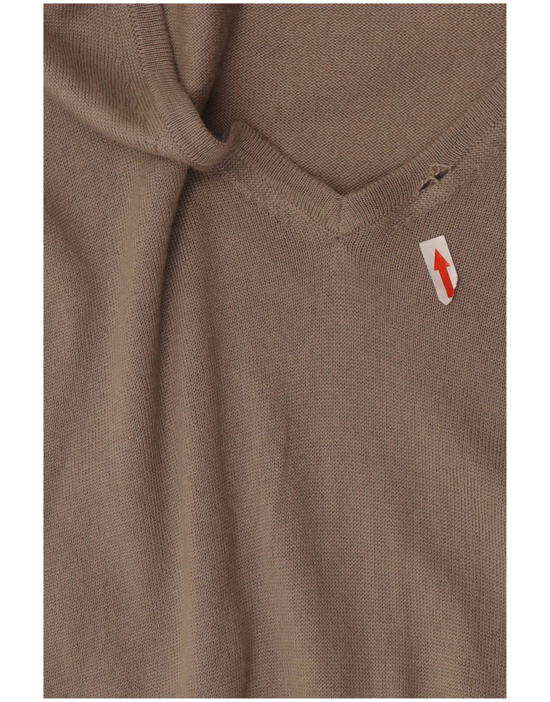 Marks & Spencer Jersey Autograph con Cuello en V para Hombre XL Lana Beige