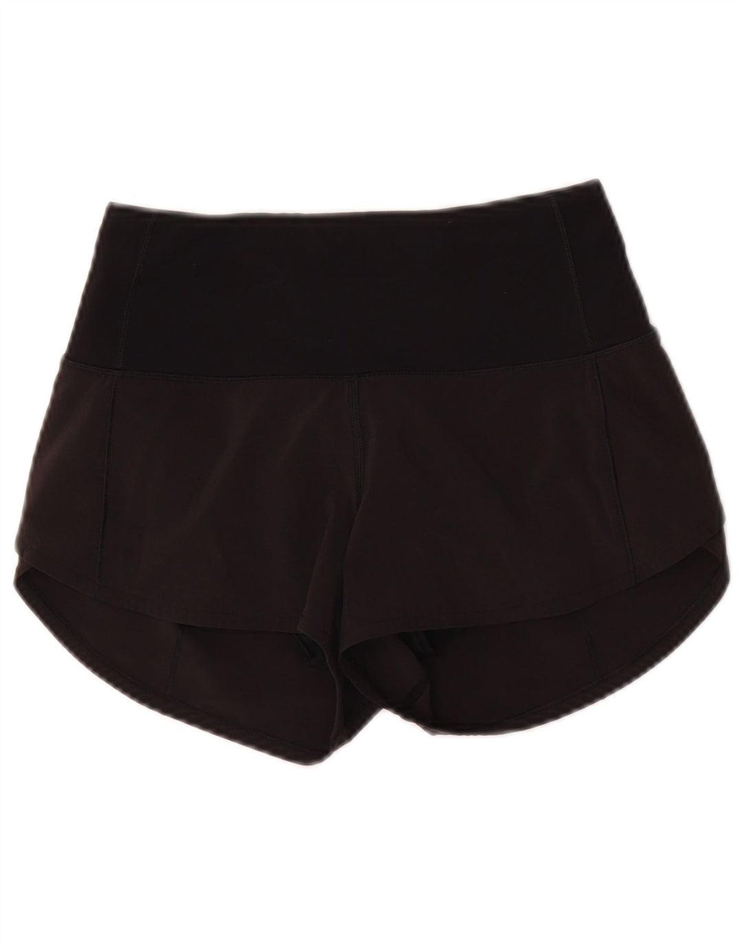 Lululemon Pantalones cortos deportivos para mujer US 2 XS nailon negro