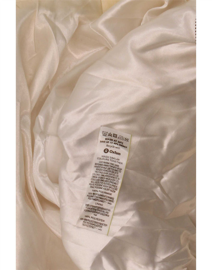 Marks & Spencer Chaqueta utilitaria con capucha para mujer UK 46 Large Off White