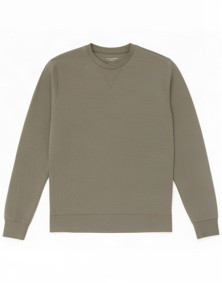 Jack & Jones Sudadera para hombre Jumper Large Grey Cotton