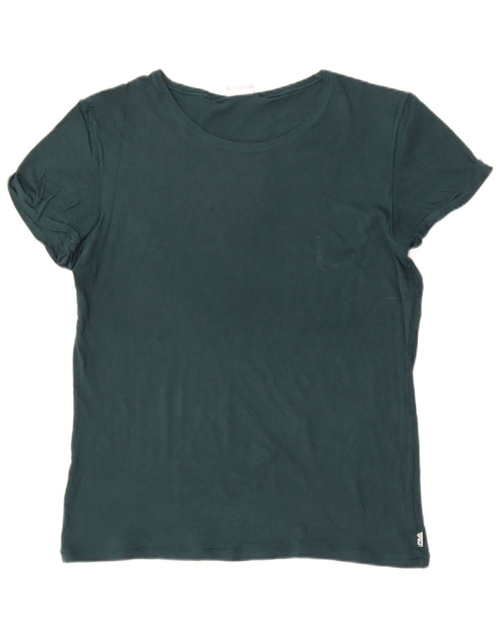 Camiseta Fila Hombre Top Medium Verde Algodón