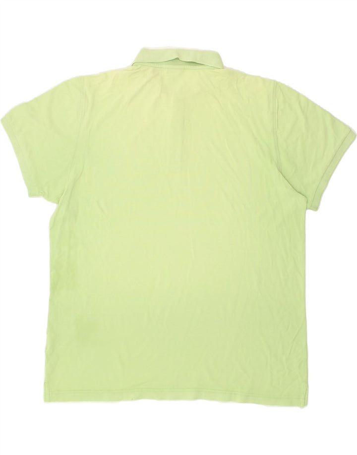 LOTTO Mens Polo Shirt Large Green Cotton | Vintage Lotto | Thrift | Second-Hand Lotto | Used Clothing | Messina Hembry 