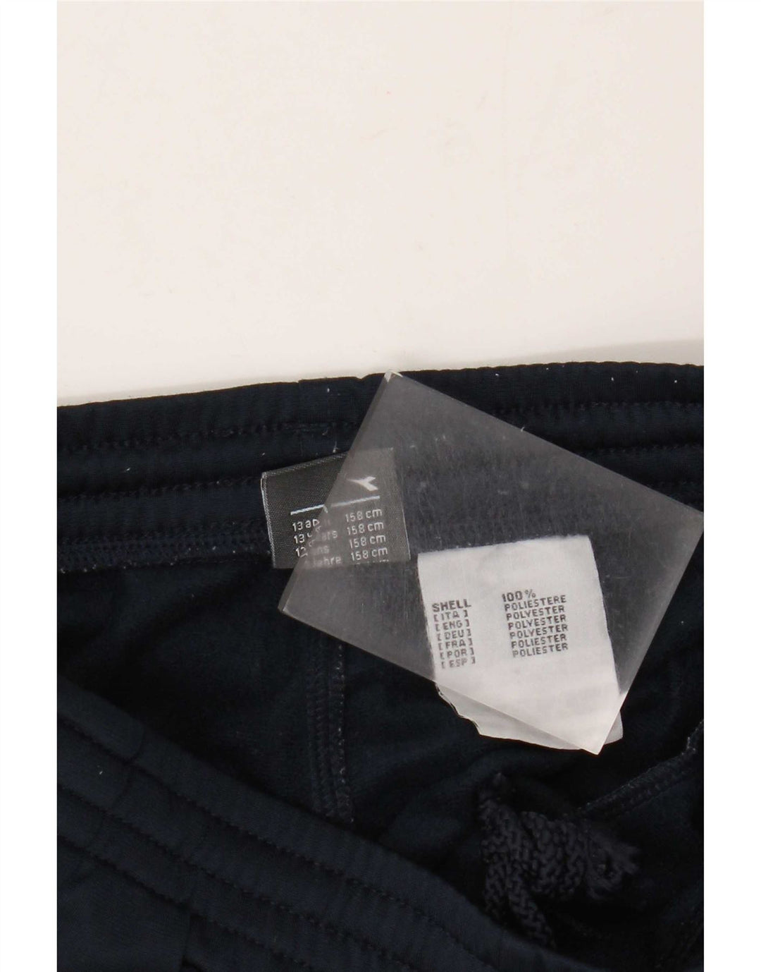 Diadora Pantalón Chándal Niño 12-13 Años Azul Marino Poliéster