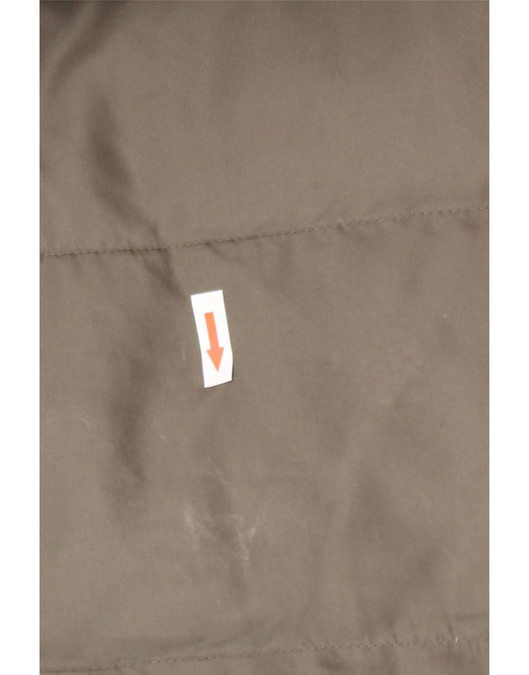 Michael Kors Abrigo acolchado con capucha para mujer UK 14 Mediano Caqui Poliéster Invierno