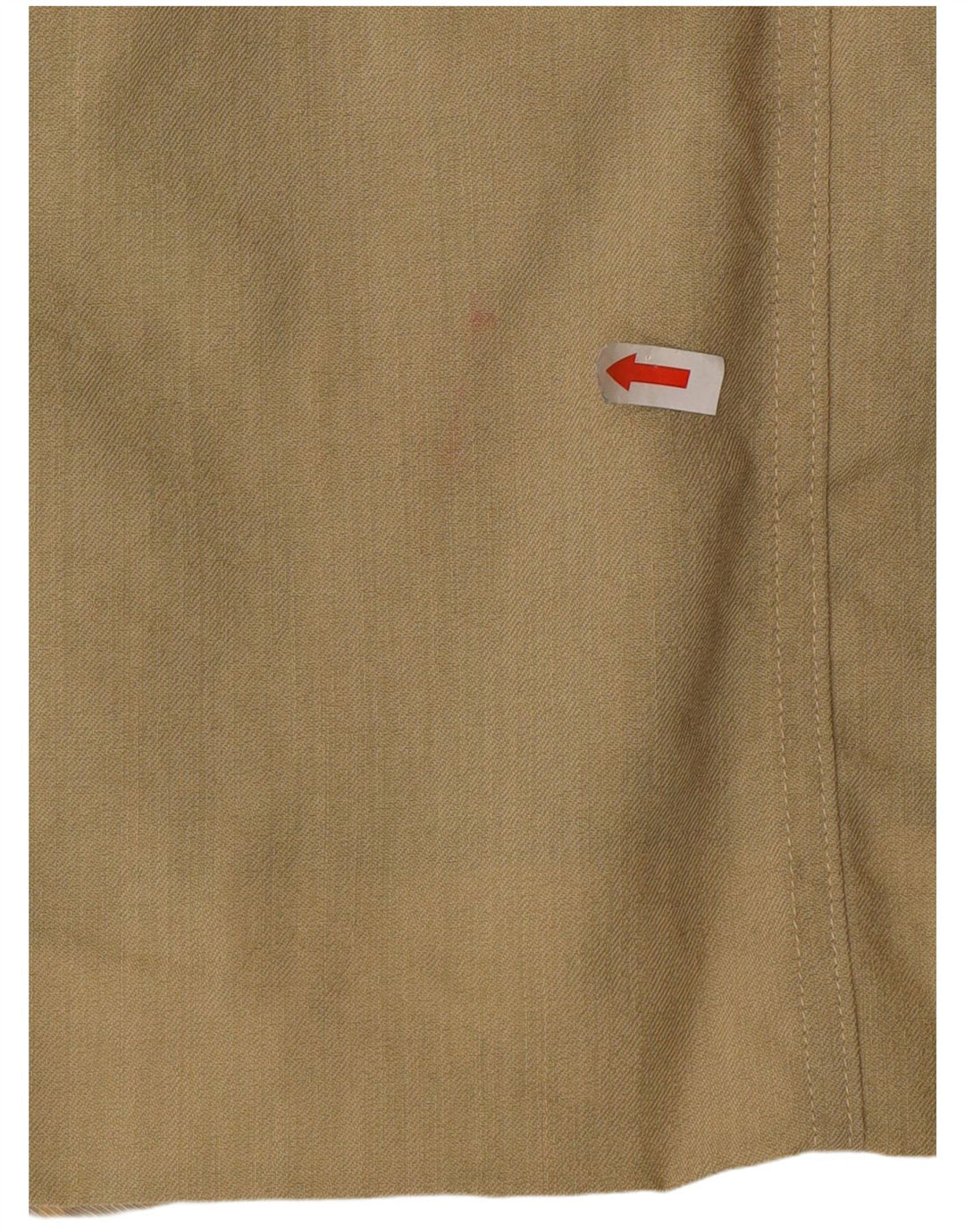 Marella Chaqueta tipo blazer extragrande con 5 botones para mujer UK 10 Small Khaki Wool