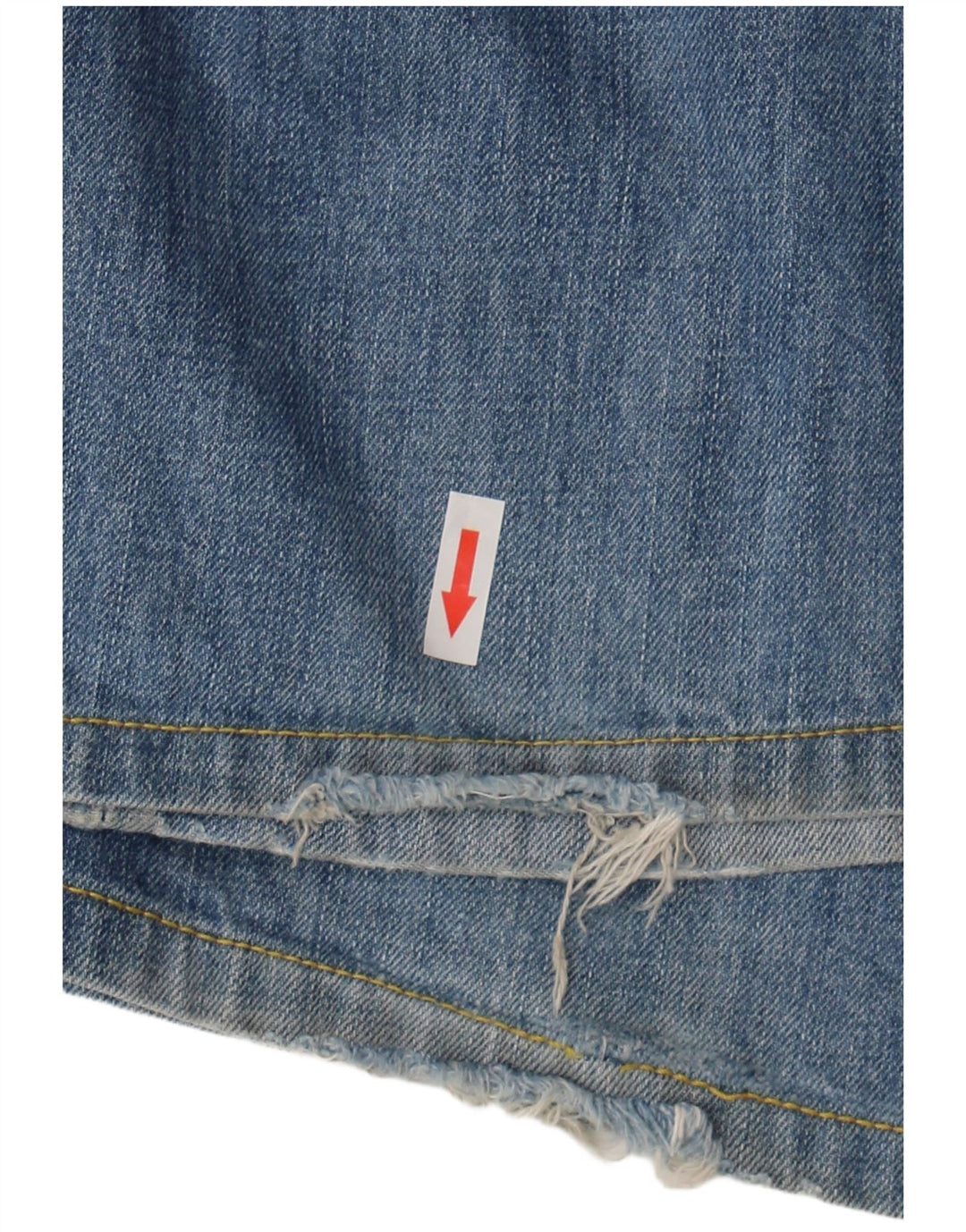 Replay Vaqueros rectos desgastados para hombre W34 L30 Algodón azul