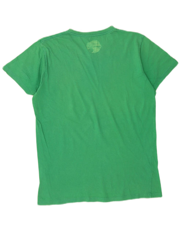 Camiseta gráfica Element para hombre Top de algodón verde medio