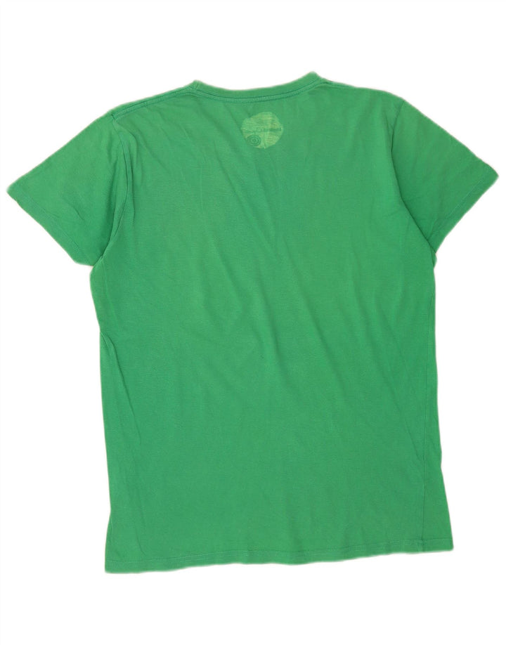 Camiseta gráfica Element para hombre Top de algodón verde medio