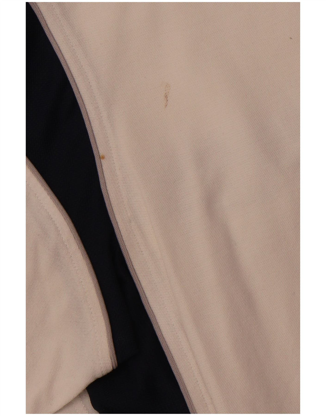 KAPPA Hombre Camiseta Top Small Blanco Colorblock Algodón Deportes