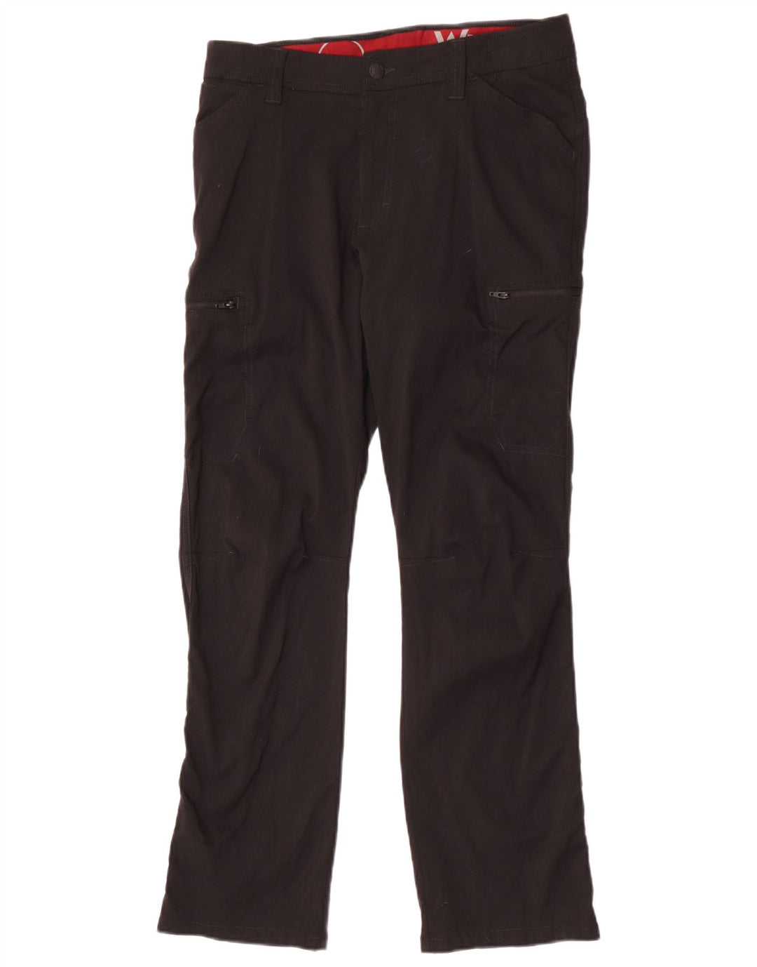 Wrangler Pantalones cargo ajustados para hombre W32 L30 Nylon negro