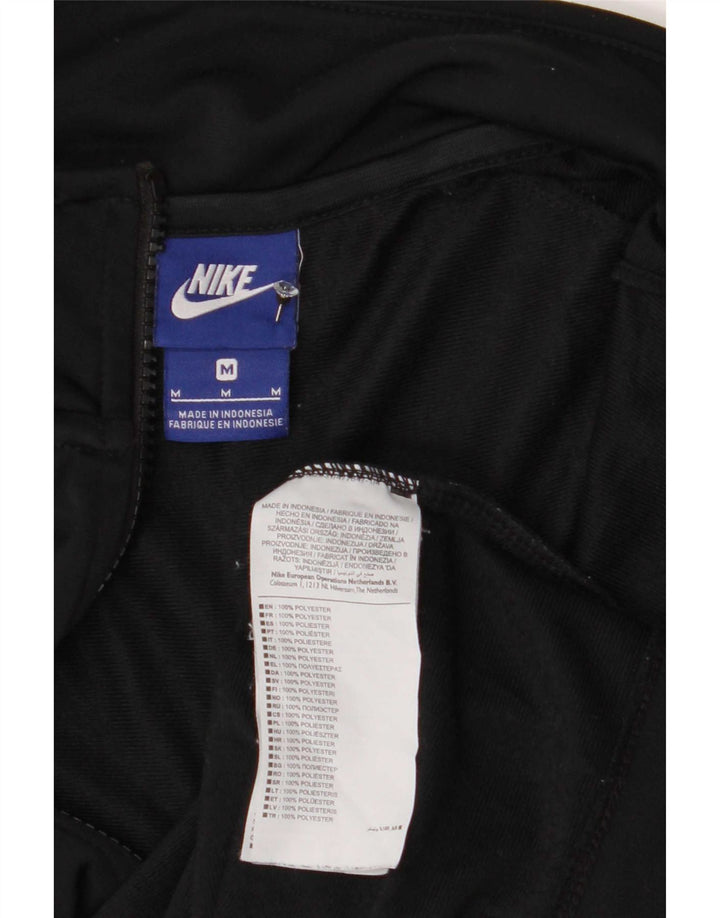 Nike - Chaqueta de chándal para hombre, color negro mediano, poliéster