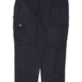 Dickies Pantalón cargo recto para hombre W44 L28 Poliéster azul marino
