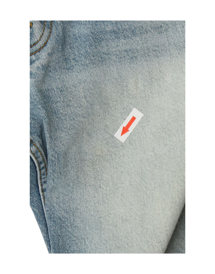 Zara Jeans rectos desgastados para hombre EU 40 Medium W31 L29 Algodón azul