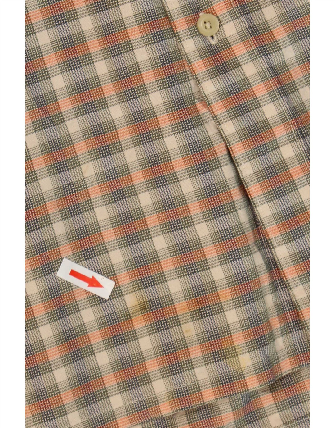 Camisa Nautica Hombre XL Algodón Cuadros Multicolor