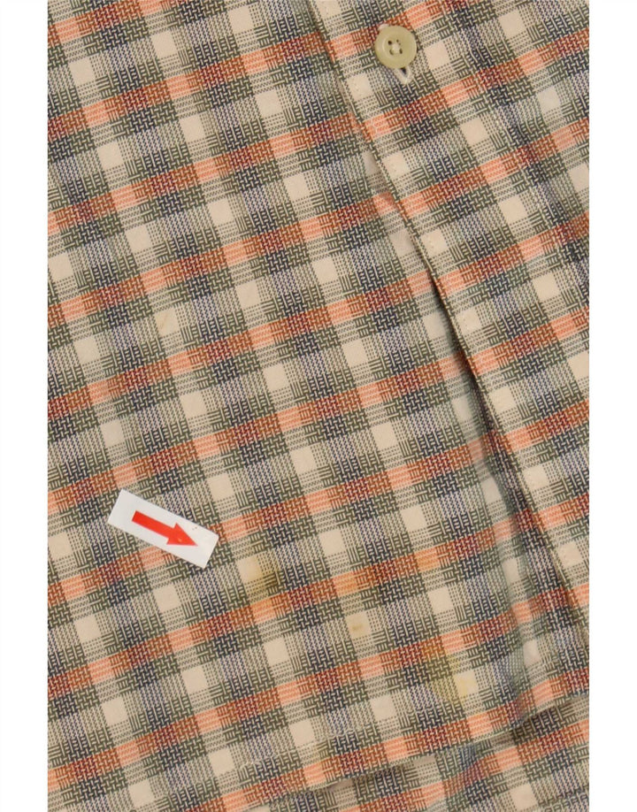 Camisa Nautica Hombre XL Algodón Cuadros Multicolor