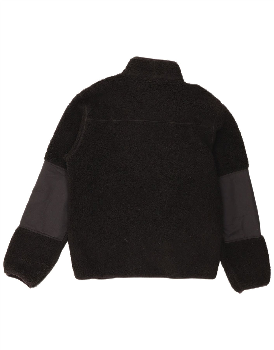 Dickies Chaqueta polar para hombre ES 38 Mediana Negro Colorblock Poliéster