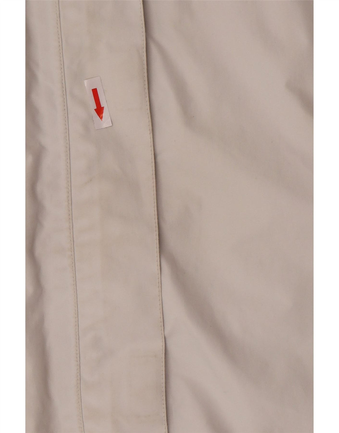 Helly Hansen Chaqueta impermeable con capucha para mujer UK 44 Medium Off White Colourblock