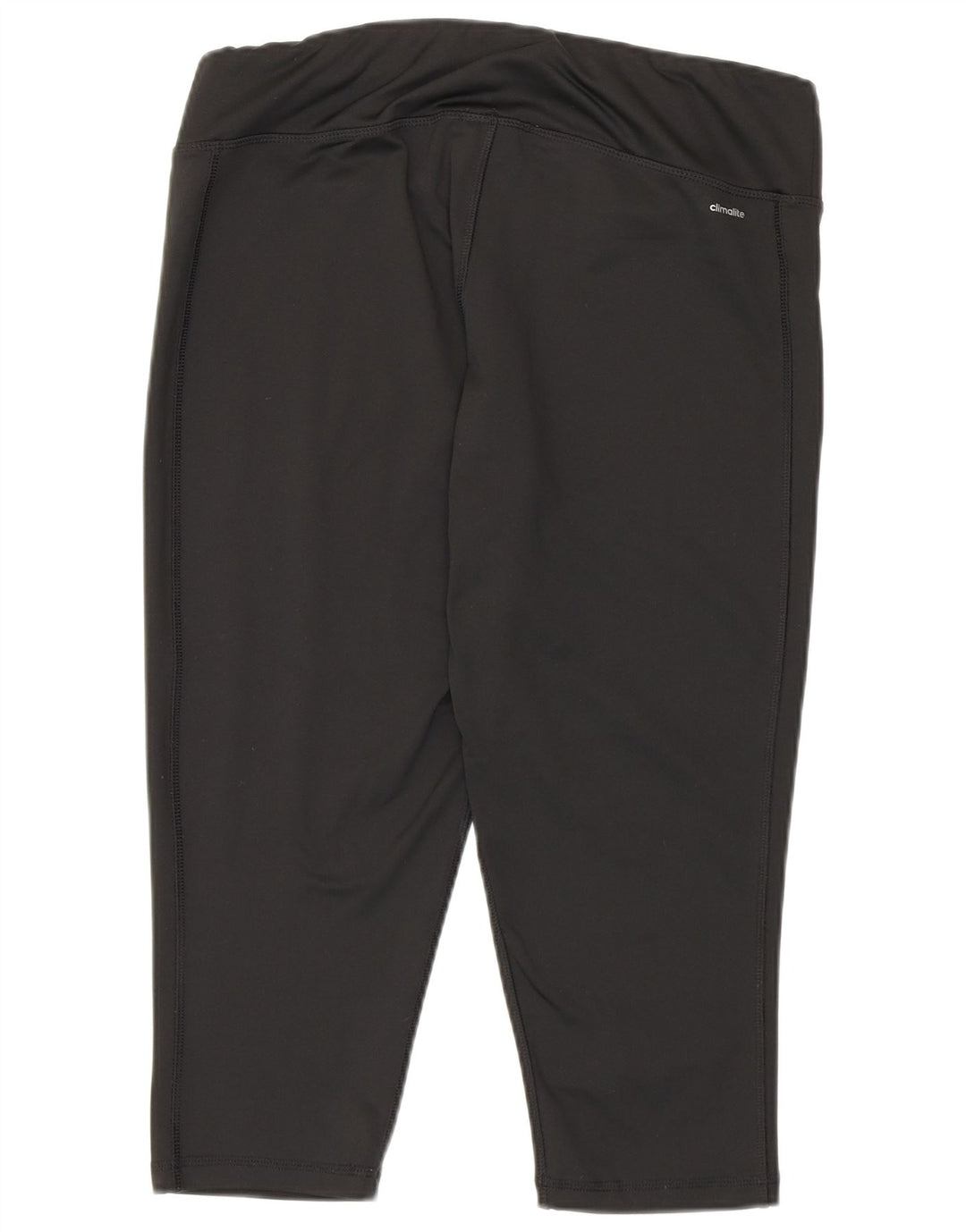 Adidas Mujer Climalite Capri Leggings UK 16/18 Grande Negro Poliéster