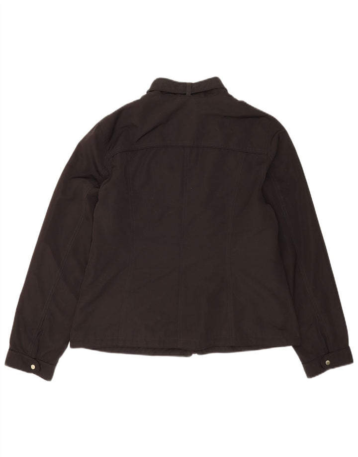 Marks & Spencer - Chaqueta utilitaria para mujer, talla 40, talla mediana, color negro