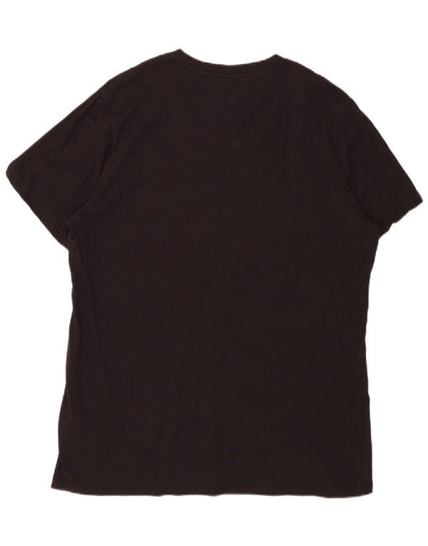 Tommy Hilfiger Camiseta Hombre Top XL Algodón Negro