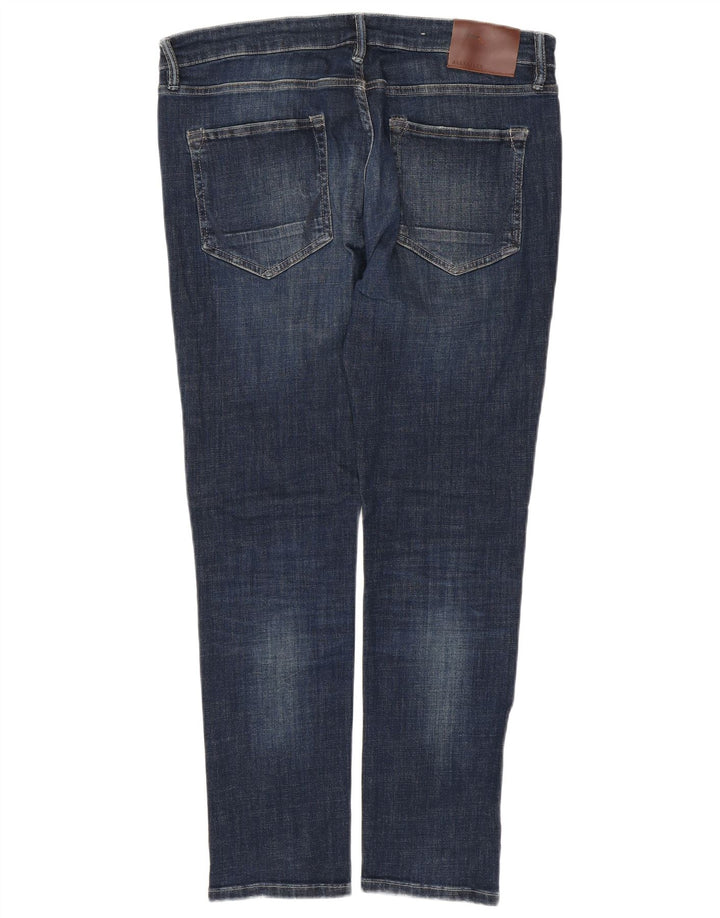 ALL SAINTS Vaqueros ajustados para hombre W34 L30 Algodón azul marino