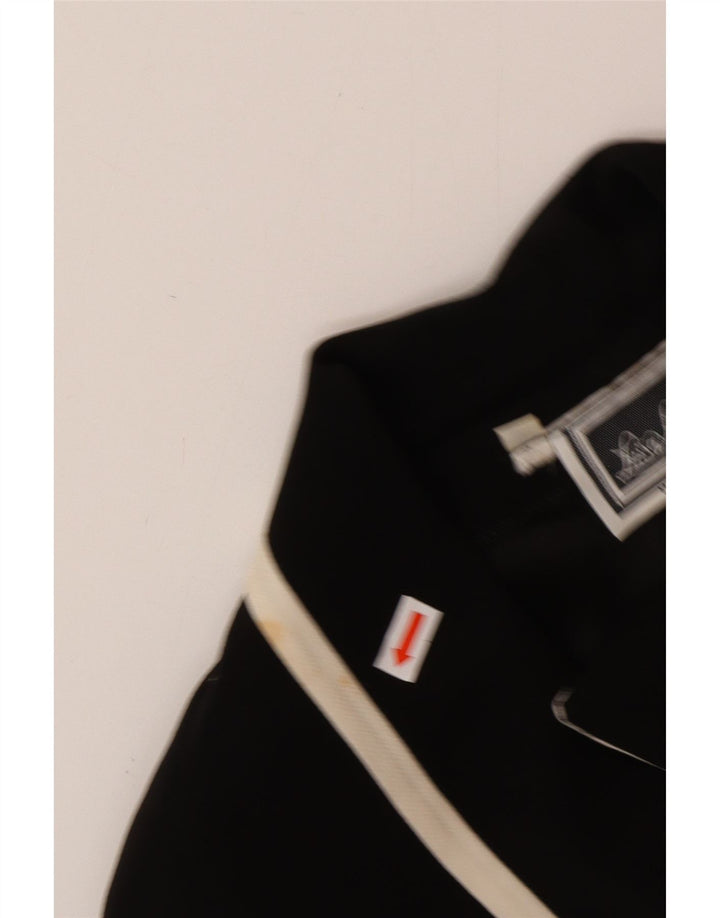 Luisa Spagnoli Vestido camisero con lazo frontal para mujer IT 42 Mediano Negro