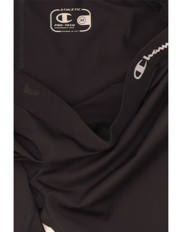 Champion Leggings Capri Gráficos para Mujer UK 44 Mediano Negro