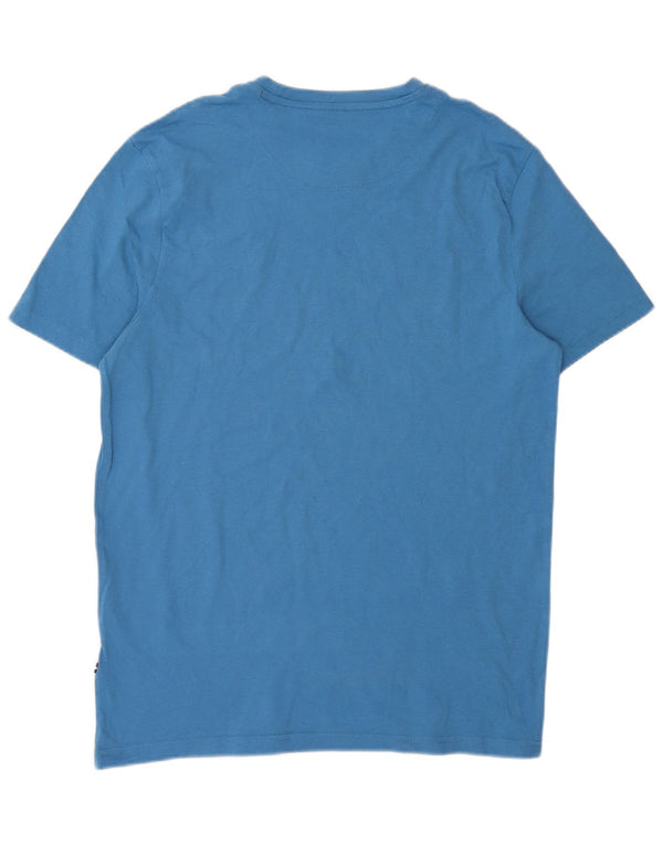 Asociación de Polo de EE. UU. Camiseta estampada para hombre Top Small Blue Cotton