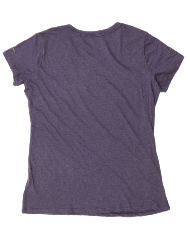 Columbia Camiseta gráfica para mujer Top UK 46 Grande Poliéster azul marino