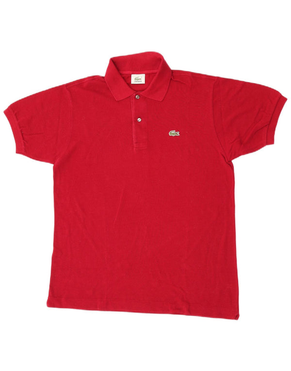 Polo Lacoste para hombre talla 4 mediano algodón rojo