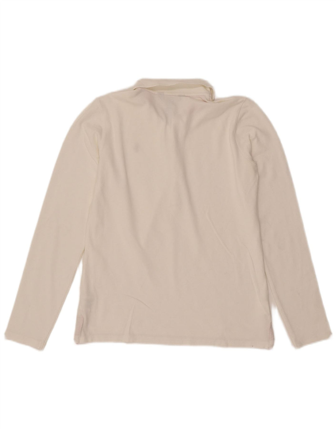 Ralph Lauren Polo Manga Larga Niña 13-14 Años XL Algodón Blanco