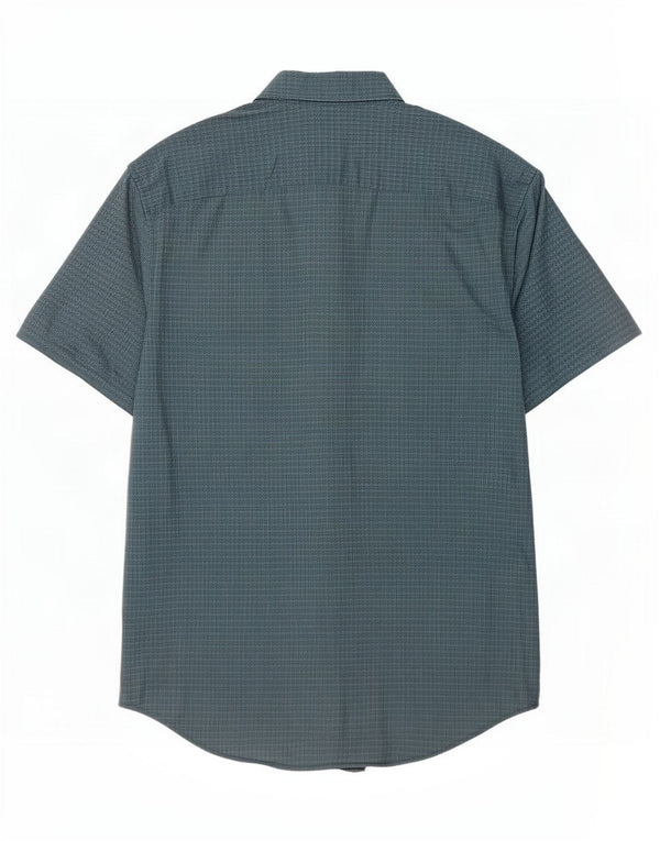 Penguin Hombre Heritage Camisa Slim Fit De Manga Corta Azul Pequeño A Rayas
