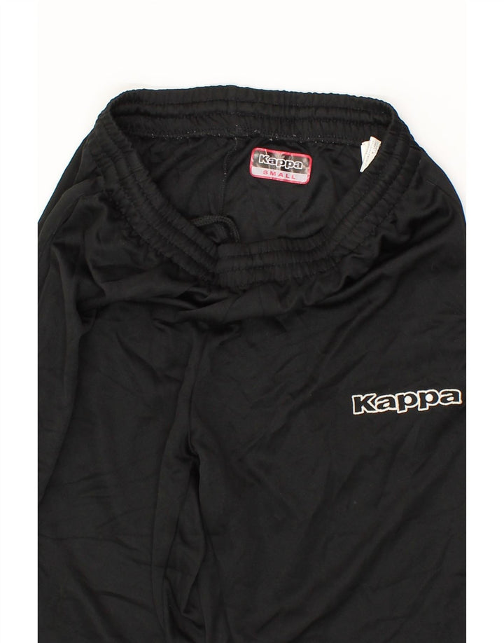 KAPPA Mens Tracksuit Trousers Small  Black Vintage Kappa and Second-Hand Kappa from Messina Hembry 