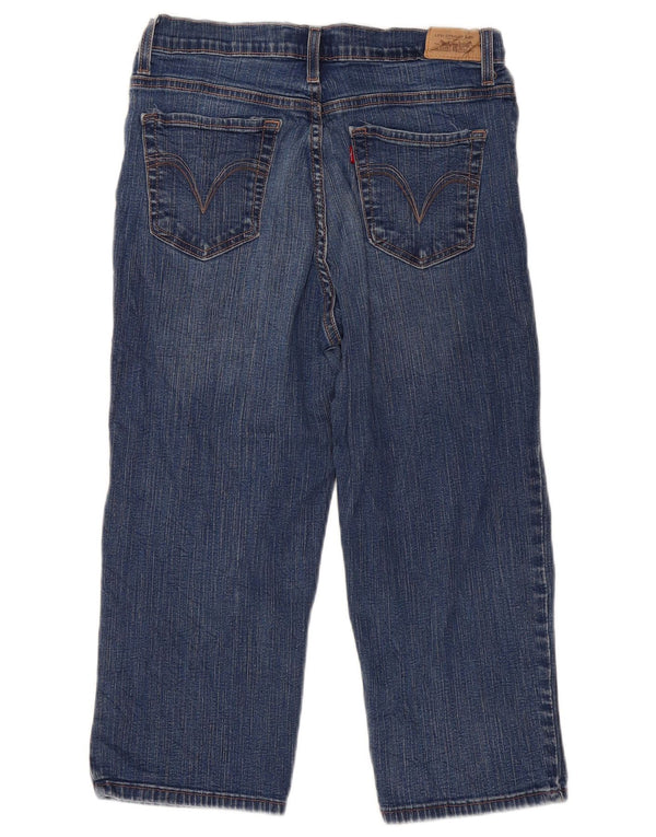 Levi's Vaqueros Capri 512 para Niña 9-10 Años W30 L20 Azul Algodón