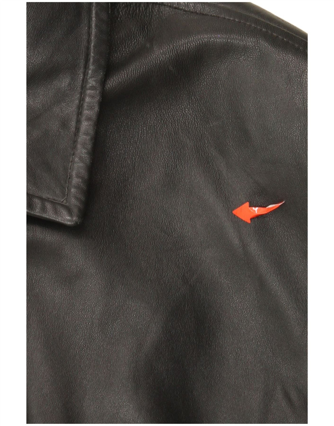 Route 66 Chaqueta de cuero para hombre UK 42 XL Cuero negro