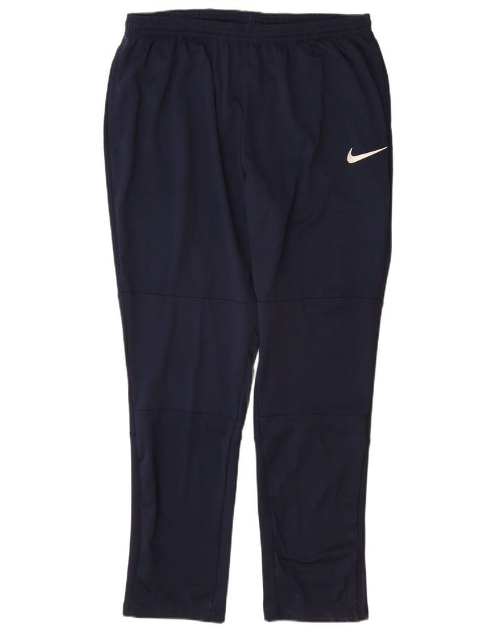 Pantalón Nike Hombre Dri Fit Chándal XL Azul Marino Poliéster