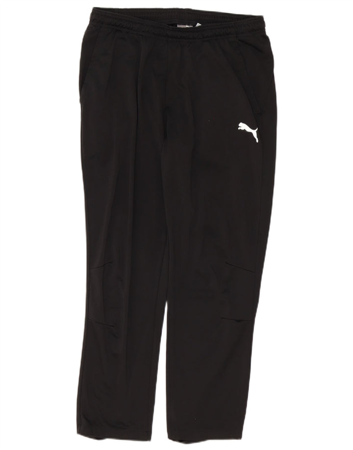Puma - Pantalón de chándal para hombre, talla grande, color negro