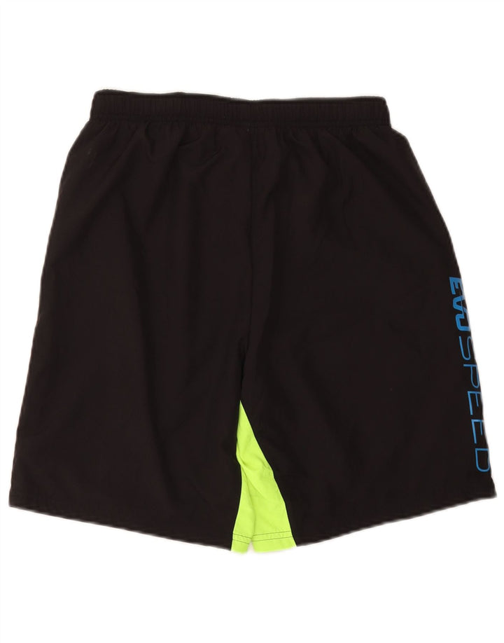 Puma Pantalones cortos deportivos para hombre Small Black Colourblock Poliéster Deportes