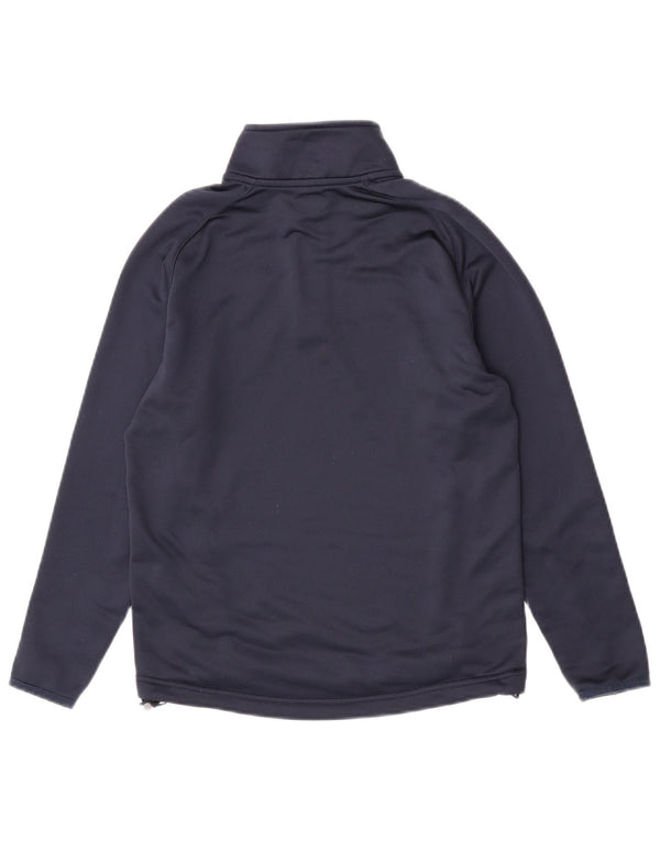Canterbury Sudadera con Cremallera y Cuello para Niños 11-12 Años Azul Marino Poliéster