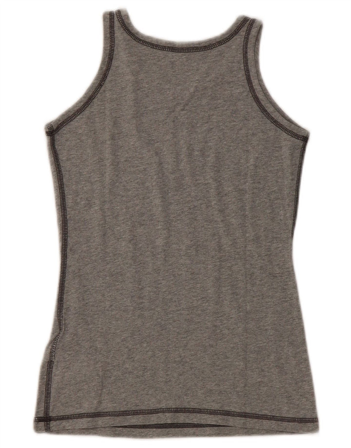 Nike Camiseta sin mangas estampada para niños 8-9 años Algodón gris pequeño
